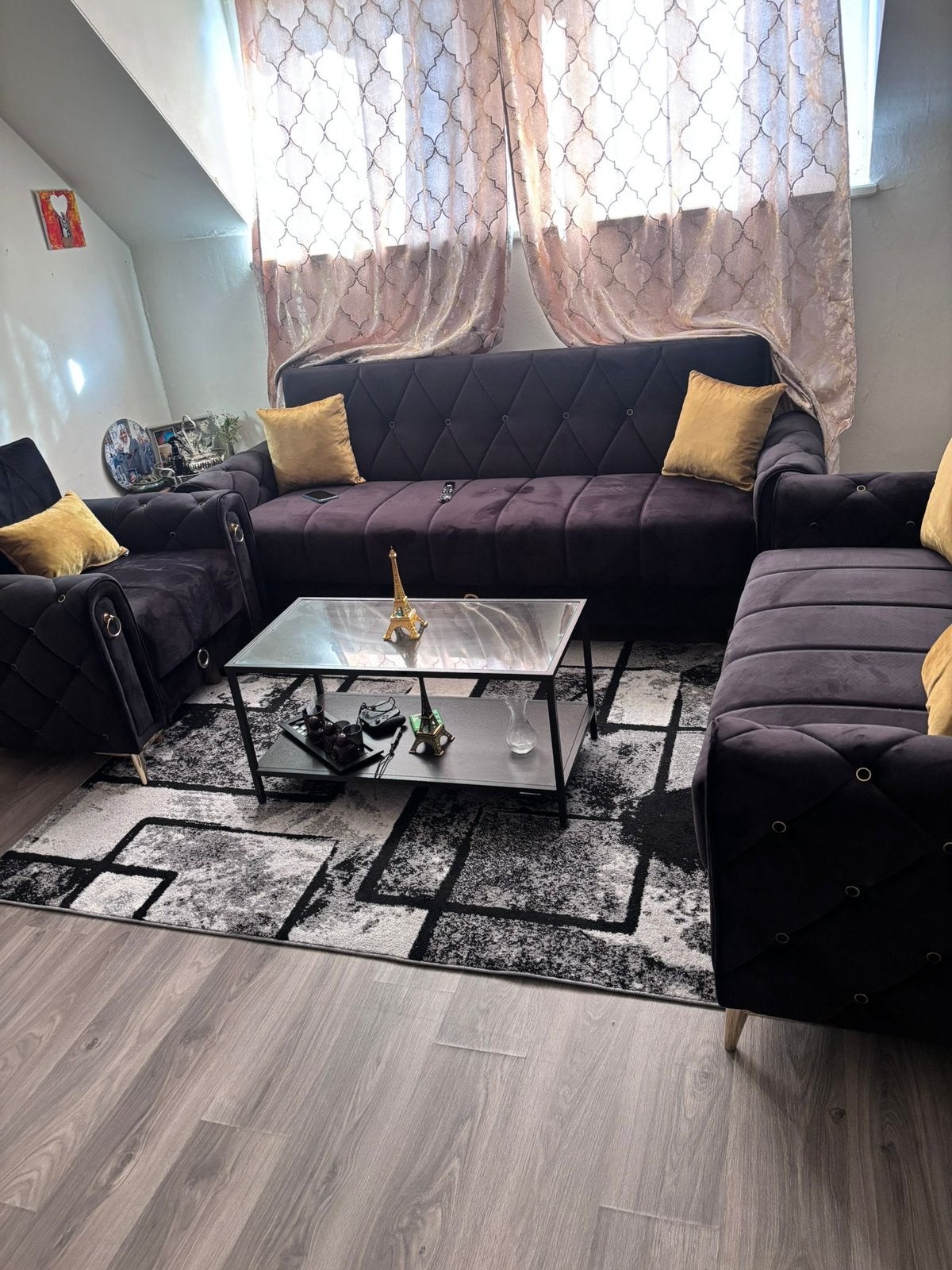 Salon à vendre, Ophalen, Zo goed als nieuw, Stof, 4-3-1
