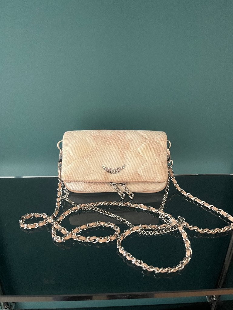 Zadig and voltaire schoudertas handtas, Handtassen en Accessoires, Tassen | Schoudertassen, Ophalen of Verzenden, Gebruikt, Roze