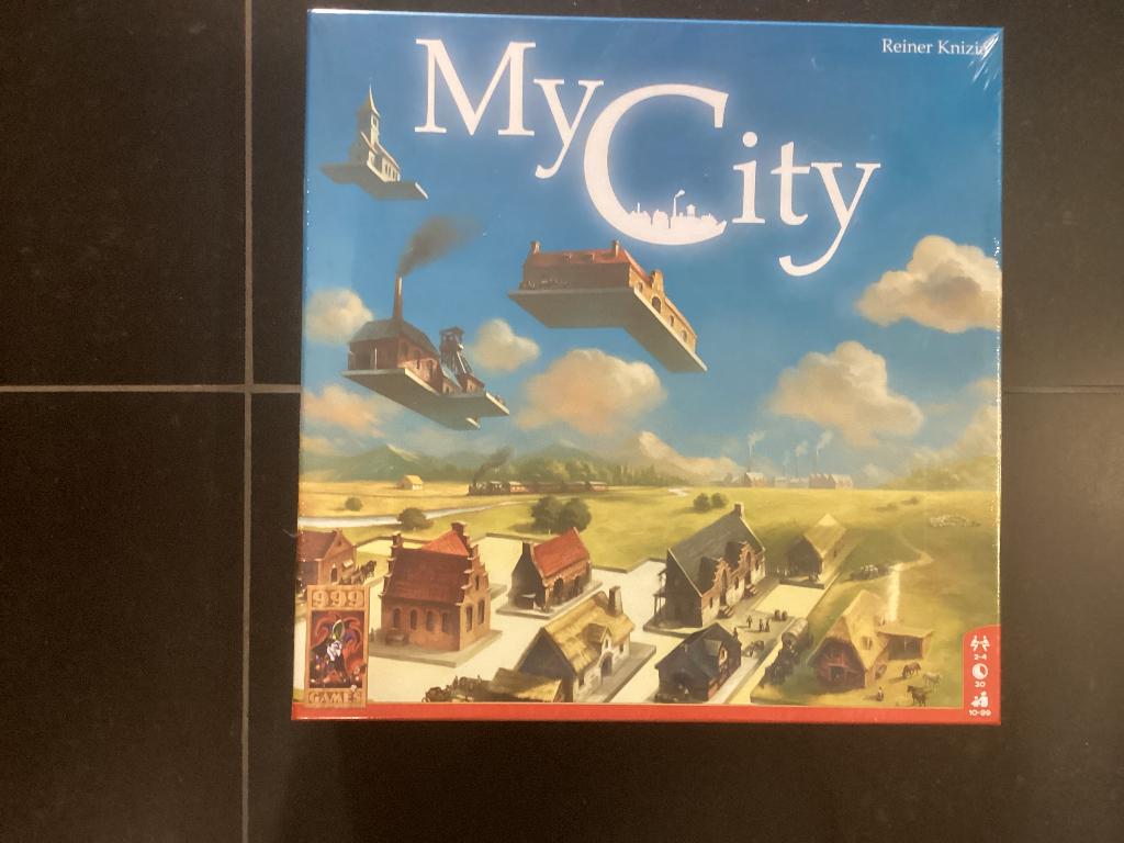 My city bordspel nieuw in de verpakking, Hobby en Vrije tijd, Ophalen of Verzenden, Nieuw