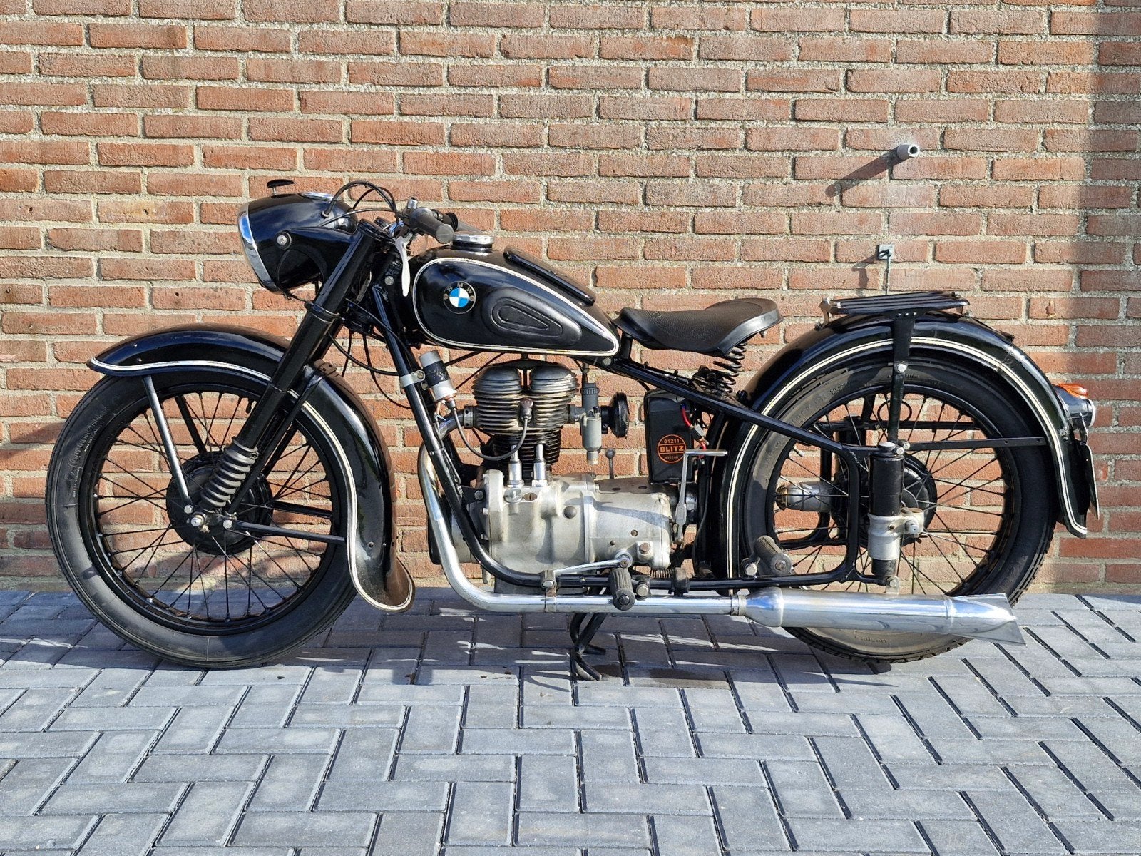 BMW R25 1950 - Livrée à l'origine en néerlandais, Tourisme, Occasion, 1 cylindre, Manuelle