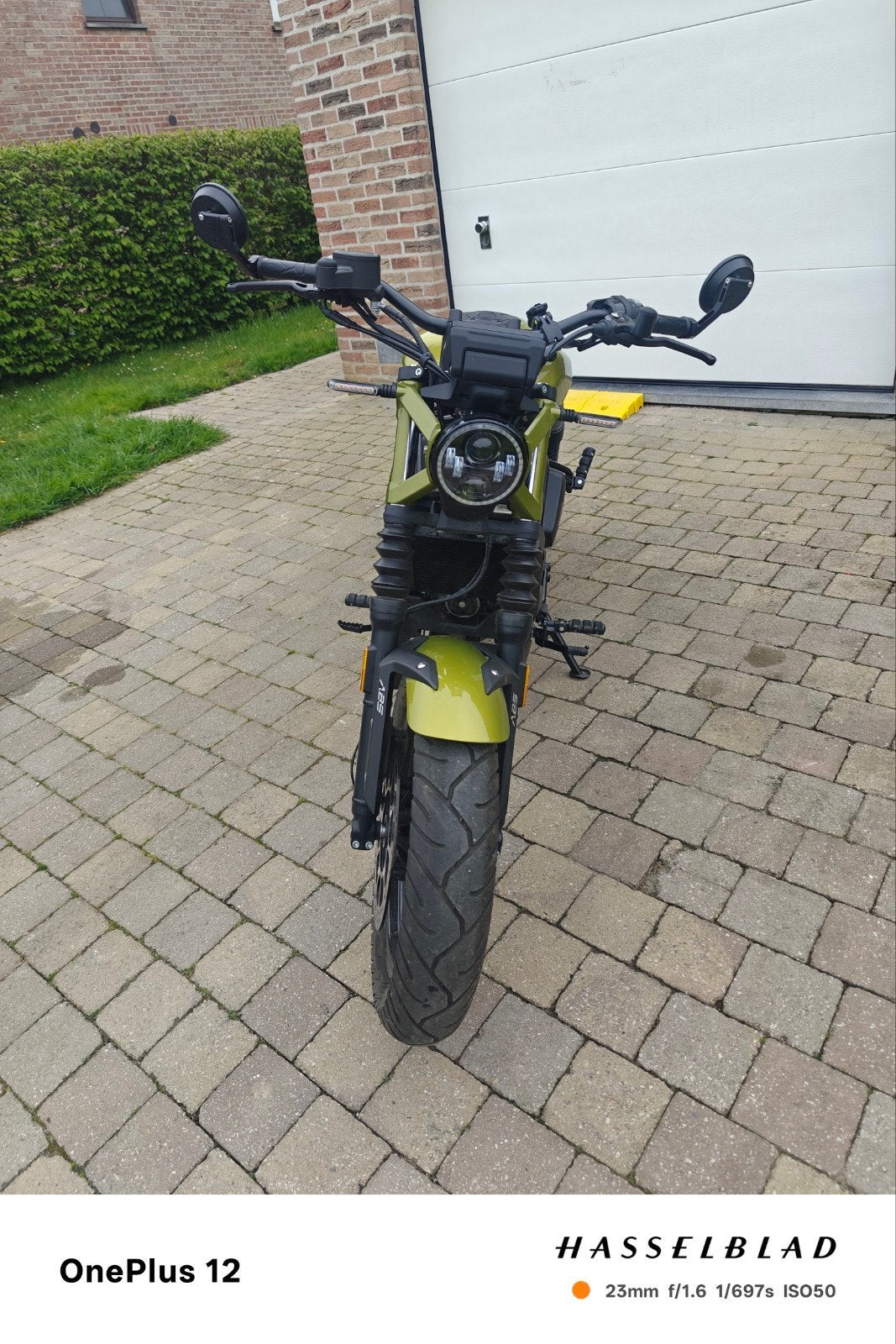 Moto Zontes C125, Enlèvement