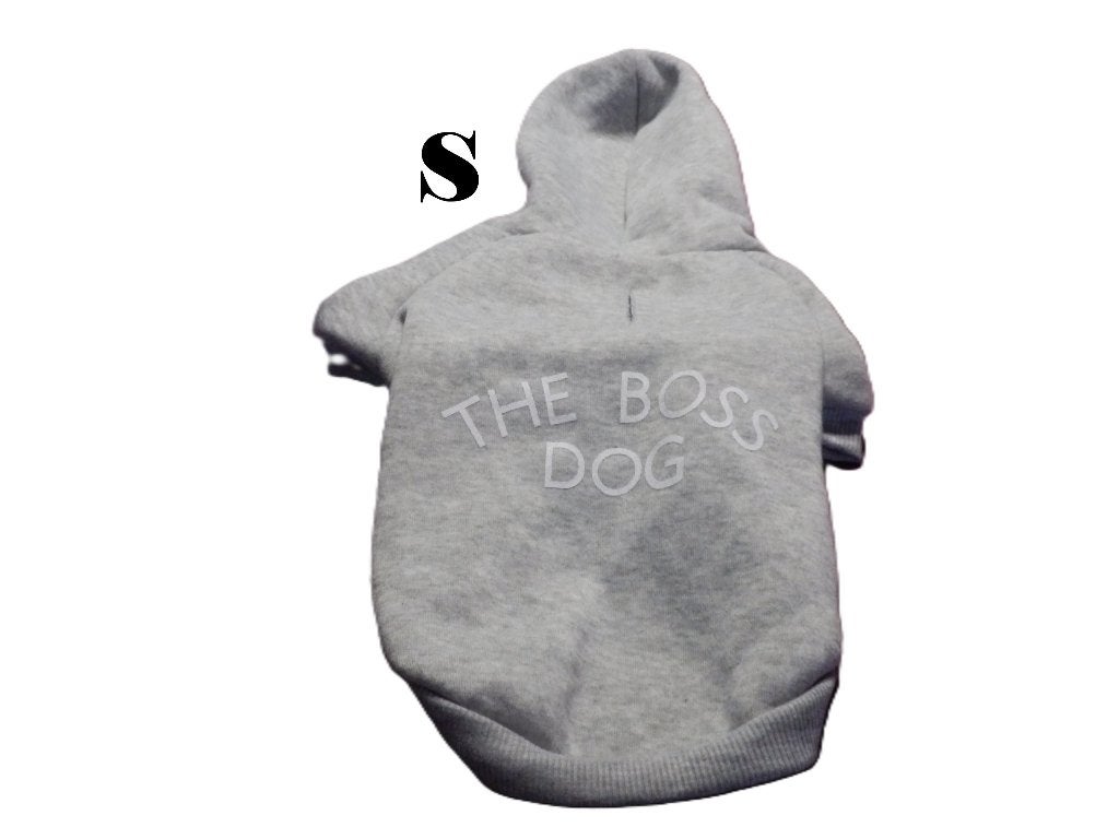 (38)- pull petit chien t.S gris - action -, Dieren en Toebehoren, Hondenkleding, Ophalen of Verzenden, Zo goed als nieuw, Hondentrui