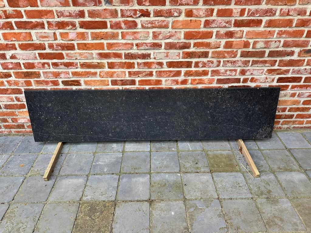 Verzoete blauwsteen tablet/dorpel, Doe-het-zelf en Bouw, Ophalen, 30 cm of meer, Steen of Klei, Vloerdelen of -planken