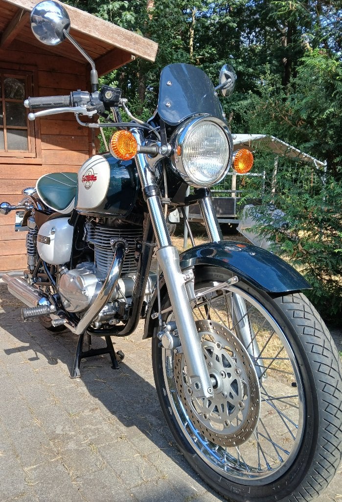 Kawasaki 250cc type Estrella van 1995 - slechts 13800 Km, 250 cc, Gebruikt, Particulier, Handgeschakeld
