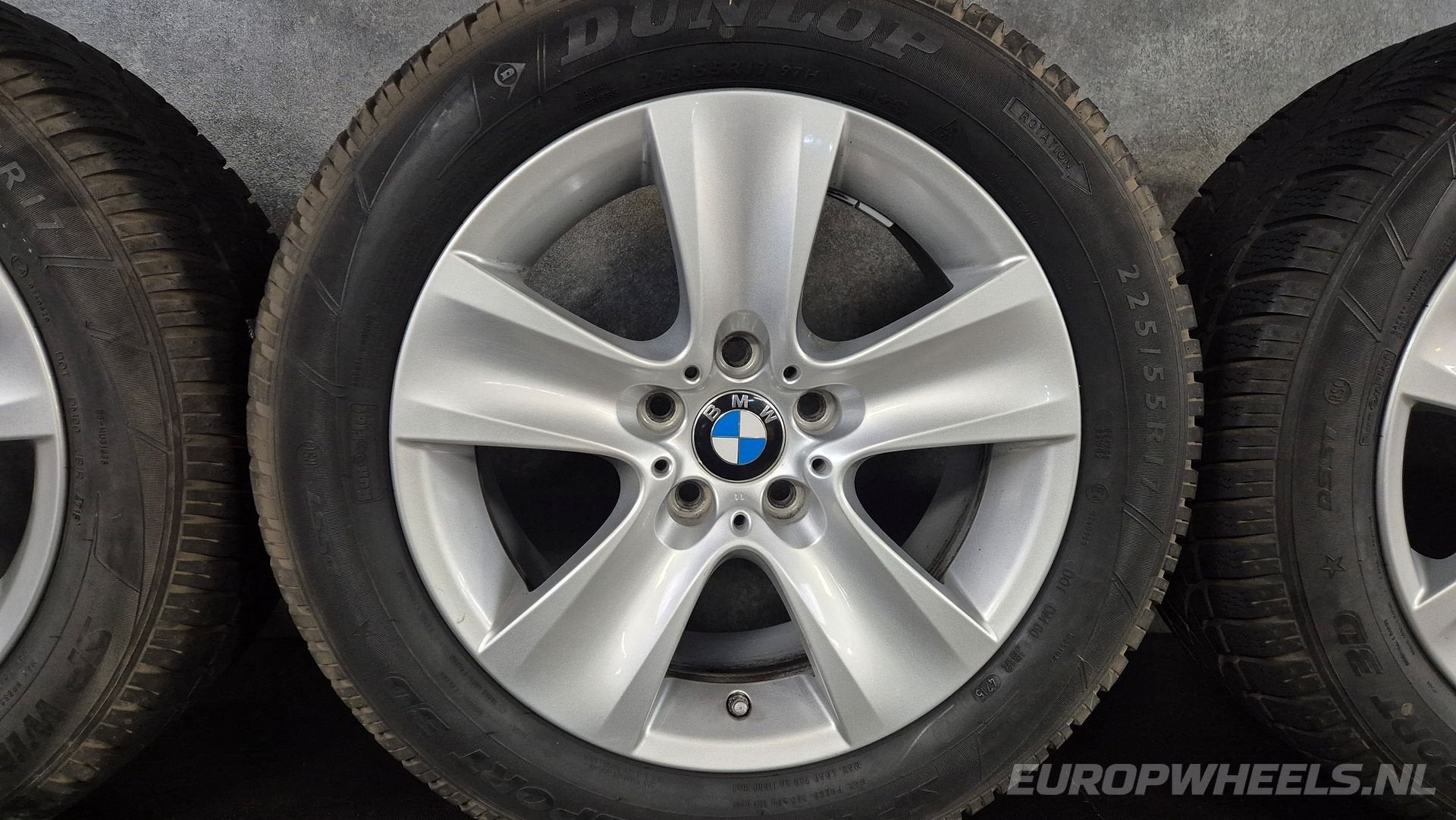 17 inch BMW velgen F10 F11 5 GT F01 6 F07 winterbanden 332, Auto-onderdelen, Gebruikt, -, -, Banden en Velgen