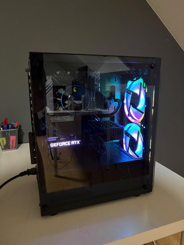 Gaming PC te koop - RTX 3050 - i3 (3.30 GHz) - 16GB RAM, Ophalen, Zo goed als nieuw, Gaming, SSD