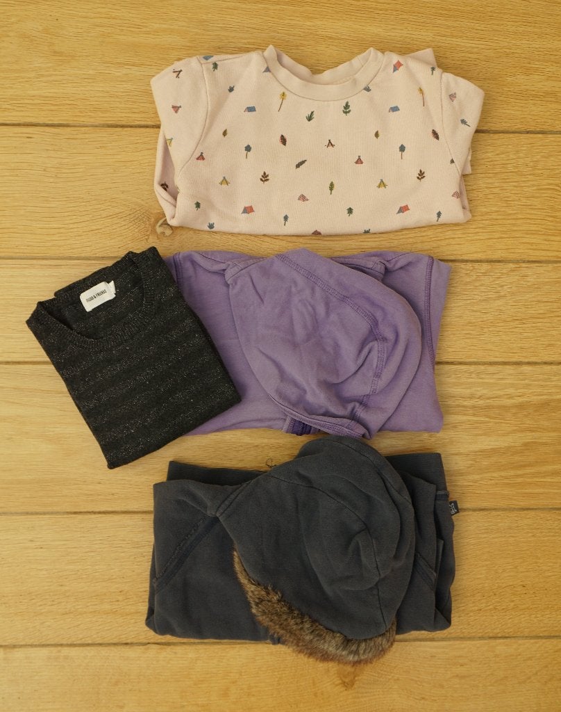 4 truien Filou and Friends, maat 110, Kinderen en Baby's, Kinderkleding | Maat 110, Gebruikt, Meisje, Trui of Vest, Ophalen of Verzenden