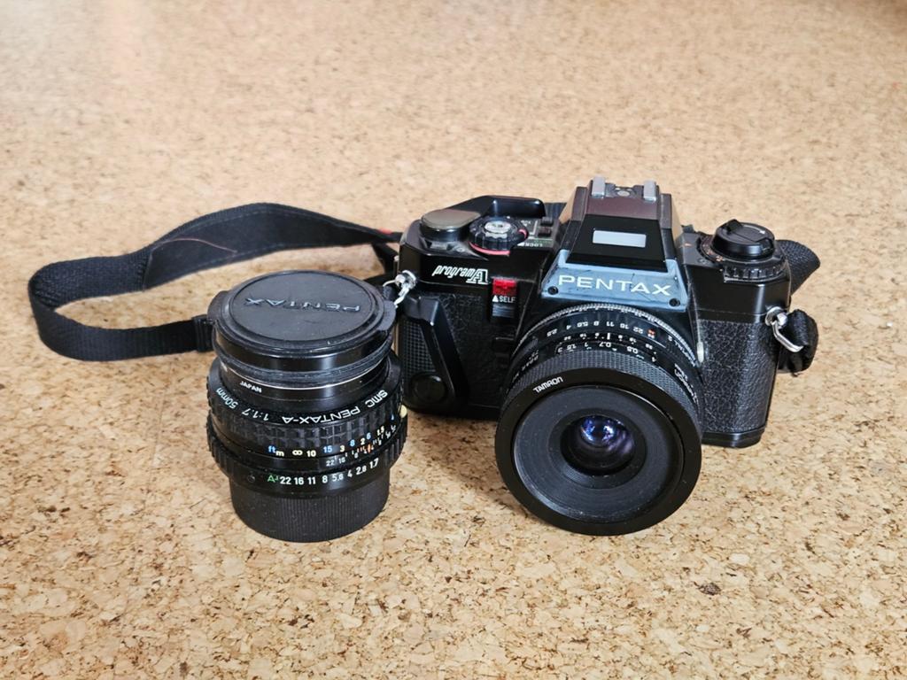 Pentax PROGRAM A analoog fototoestel, Audio, Tv en Foto, Ophalen, Gebruikt, Spiegelreflex, Pentax