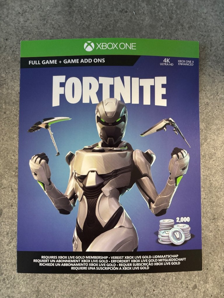 Code Fortnite Xbox eon, Consoles de jeu & Jeux vidéo, Jeux | Xbox One, Enlèvement, Neuf