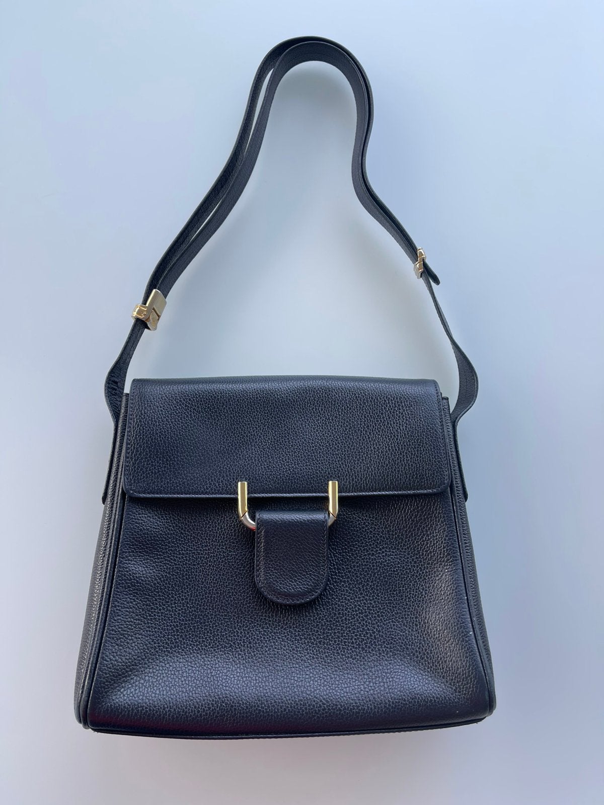A. Mazzanti handtas, Handtassen en Accessoires, Tassen | Damestassen, Zo goed als nieuw, Handtas, Blauw, Ophalen