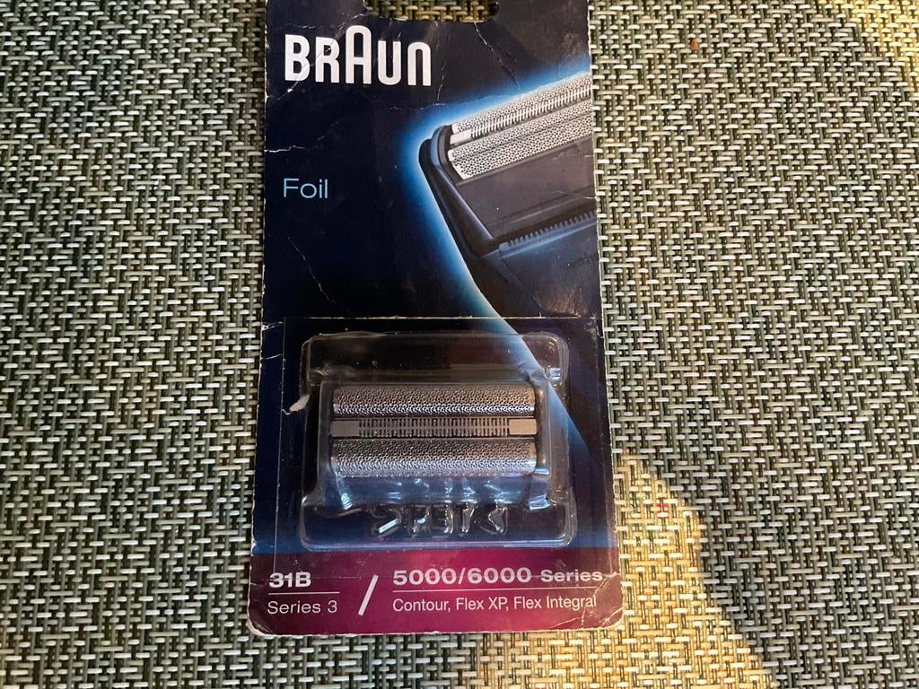 BRAUN SCHEERBLAD FOIL  31B, Elektronische apparatuur, Ophalen of Verzenden