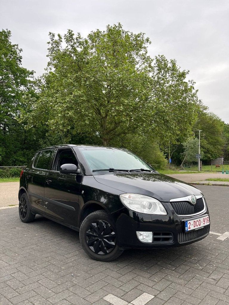 Skoda Fabia 2009 | 1.4 Sport | Benzine 86pk | GEKEURD, Autos, Skoda, Achat, 63 kW, Boîte manuelle, Noir