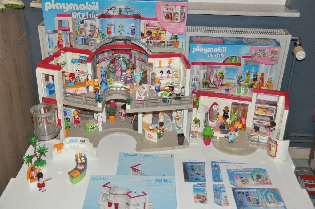 Playmobil pakket winkelcentrum, Enlèvement