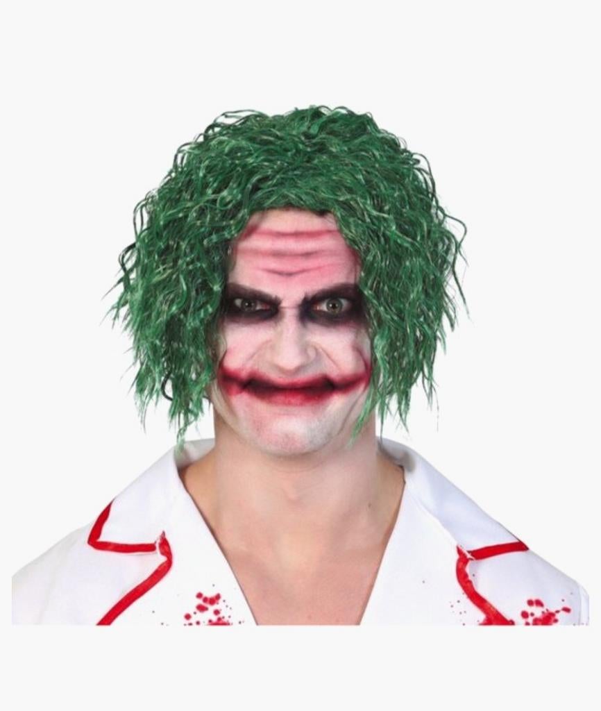 NIEUW pruik joker (groen), Ophalen of Verzenden