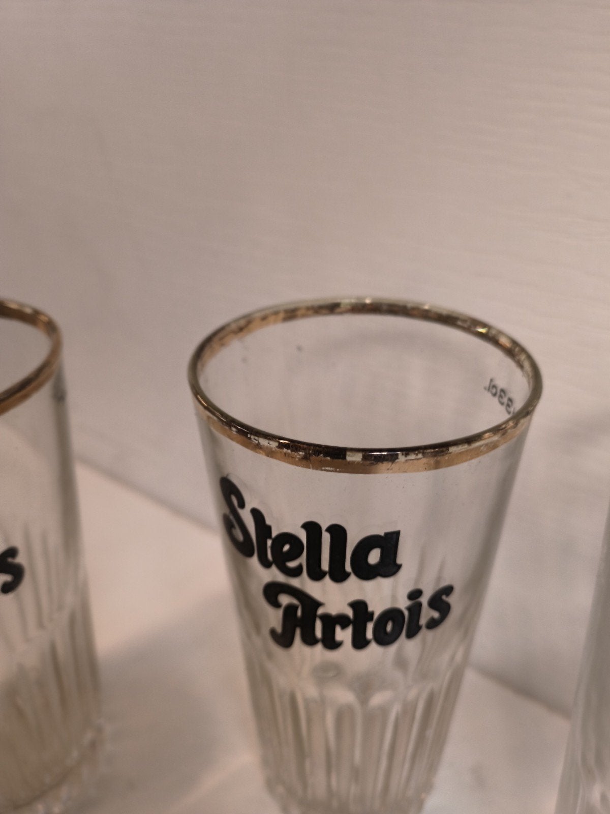 oude Stella glazen 33cl, Ophalen, Bierglas