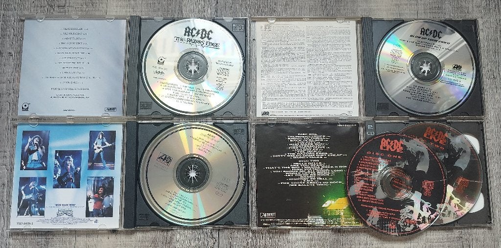 CD's: AC/DC / Guns'N'Roses /Def Leppard / Motorhead, Cd's en Dvd's, Ophalen of Verzenden, Zo goed als nieuw, Hardrock, Bonusmateriaal