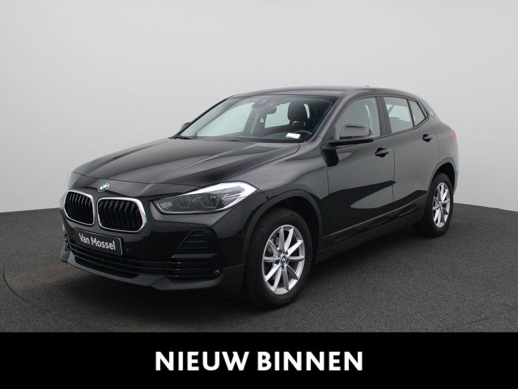 BMW X2 sDrive16dA 85kW DCT, Gebruikt, Euro 6, 116 pk, Zwart