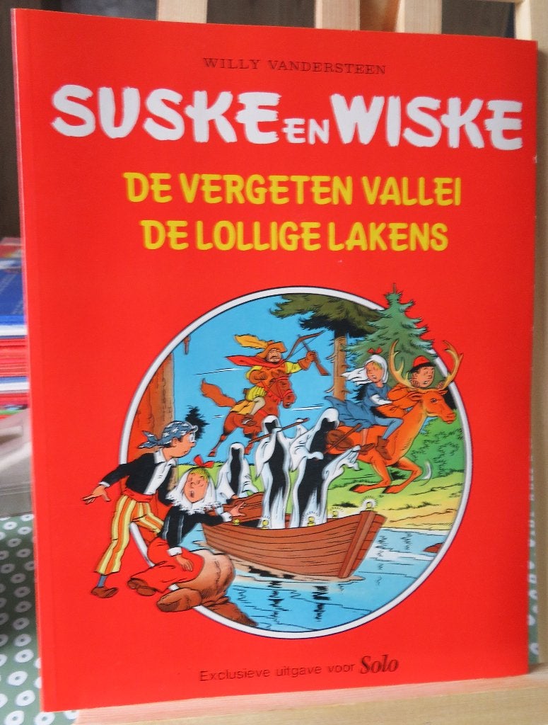 Suske en Wiske de vergeten vallei/lollige lakens solo, Enlèvement ou Envoi, Neuf