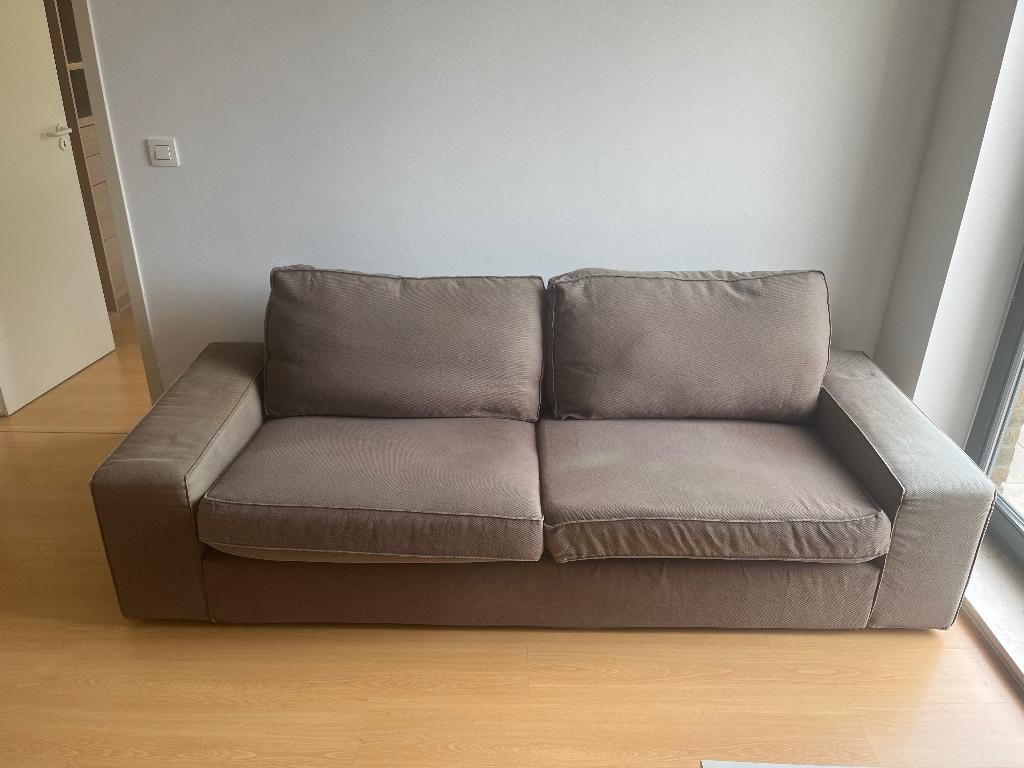Zetel, Huis en Inrichting, Zetels | Zetels, Ophalen, Gebruikt, 150 tot 200 cm, Driepersoons