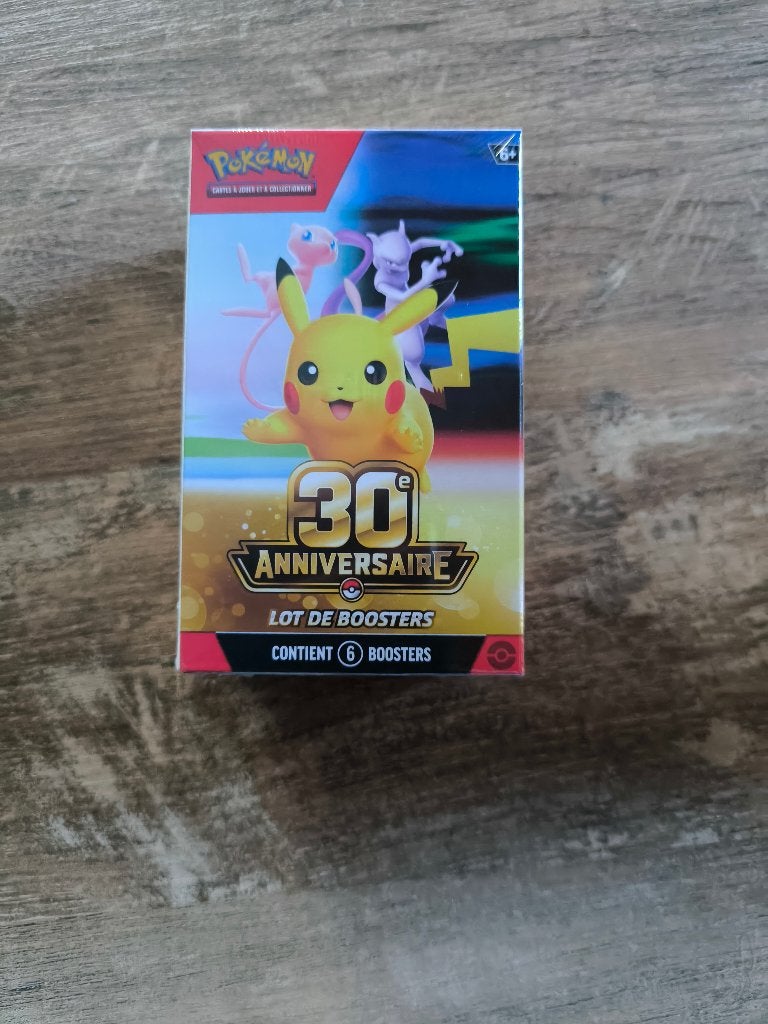 Pokémon - 30e Anniversaire - Booster Bundle FR sous blister, Enlèvement ou Envoi, Neuf, Booster