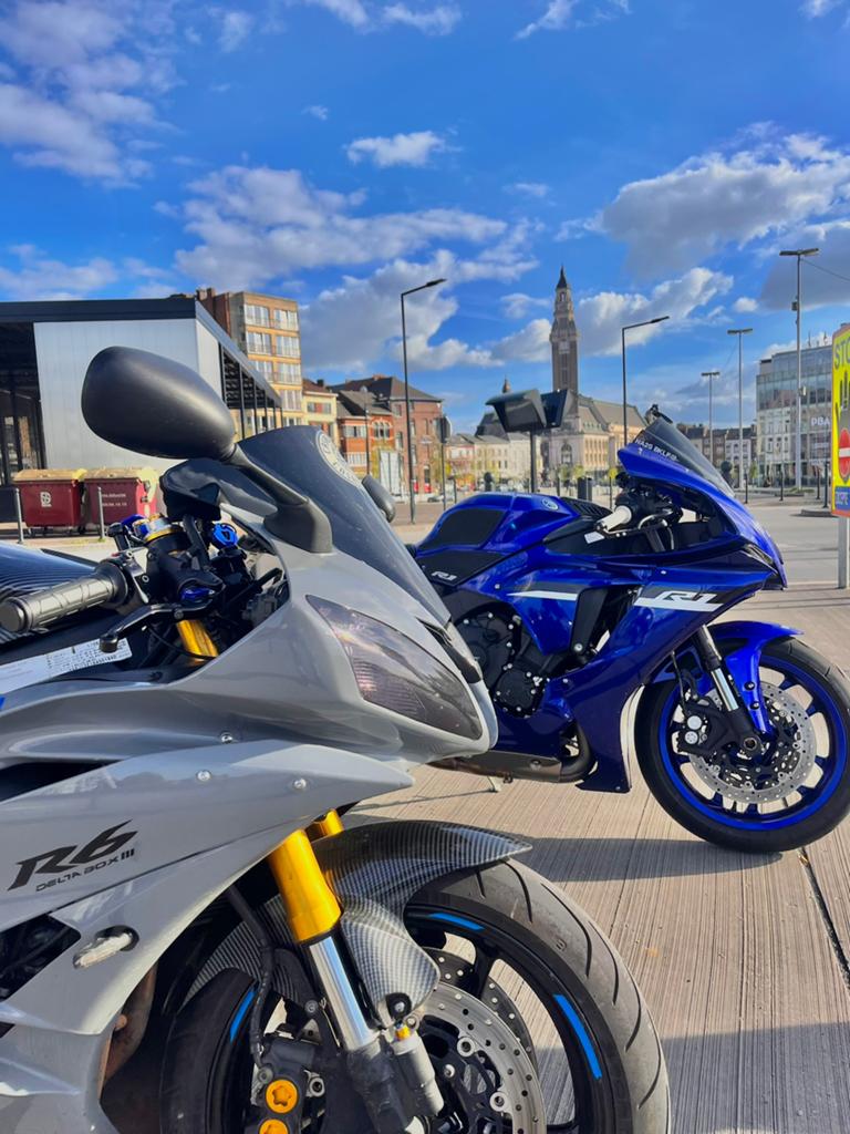 Yamaha R6, Motoren, Motoren | Yamaha, Particulier, Super Sport, meer dan 35 kW, 4 cilinders, Motorrijbewijs A, Handvatverwarming