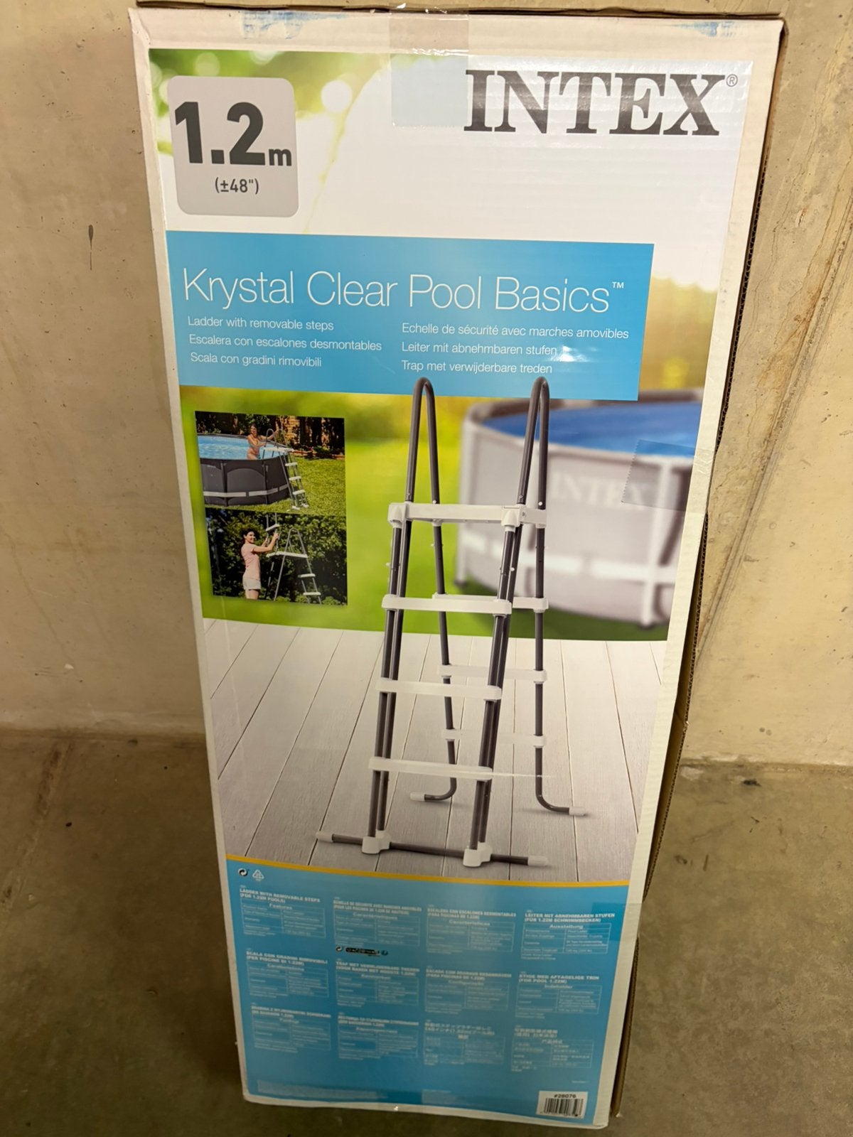 Intex zwembadtrap, Tuin en Terras, Ophalen, Nieuw, Ladder