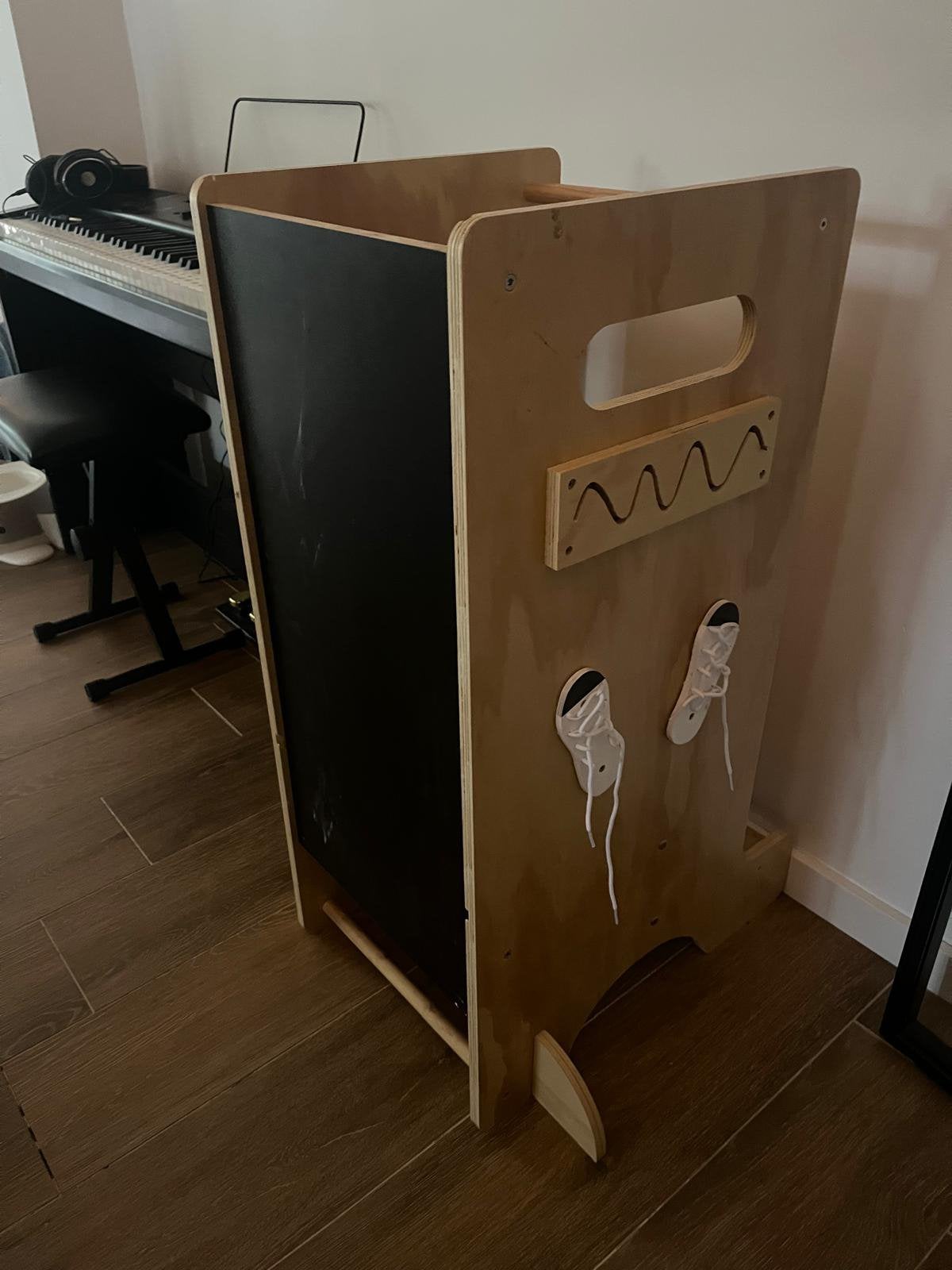 Leertoren/keukentoren, Huis en Inrichting, Woonaccessoires | Kamerschermen, Ophalen, Gebruikt