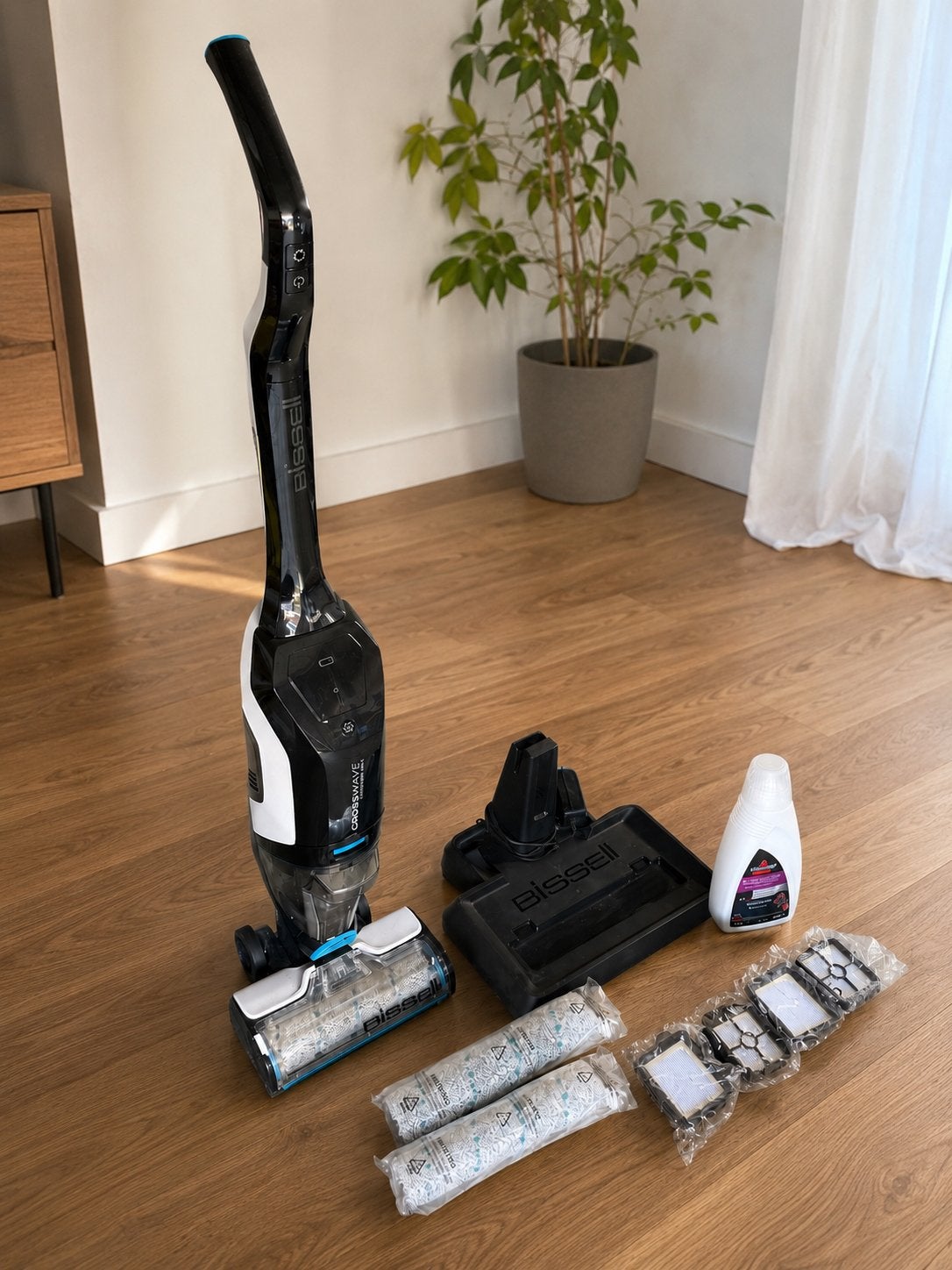 Bissell CrossWave sans fil Max XL - Aspirateur-nettoyeur, Ophalen, Overige merken, Dweilfunctie, Zo goed als nieuw