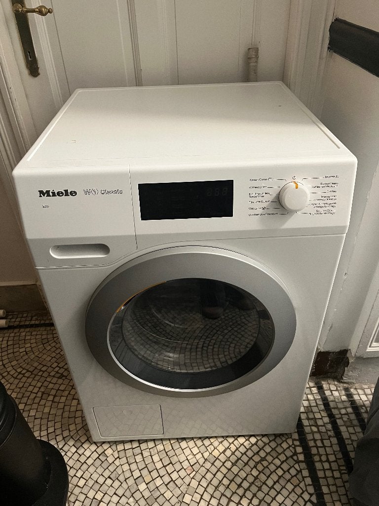 Wasmachine Miele Eco W1 Classic, 1200 à 1600 tours, Classe énergétique A ou plus économe, Chargeur frontal, Enlèvement