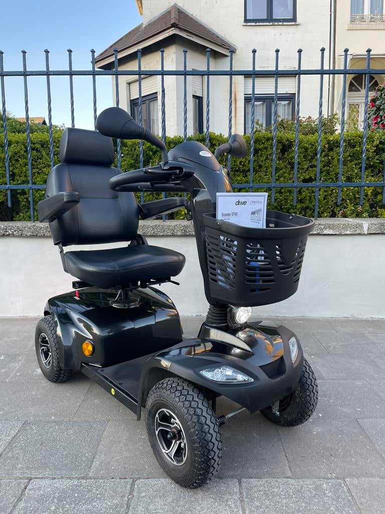 Scootmobiel Drive st4d voiturette électrique état neuf, Enlèvement ou Envoi, Pliant, Comme neuf, Fauteuil roulant électrique