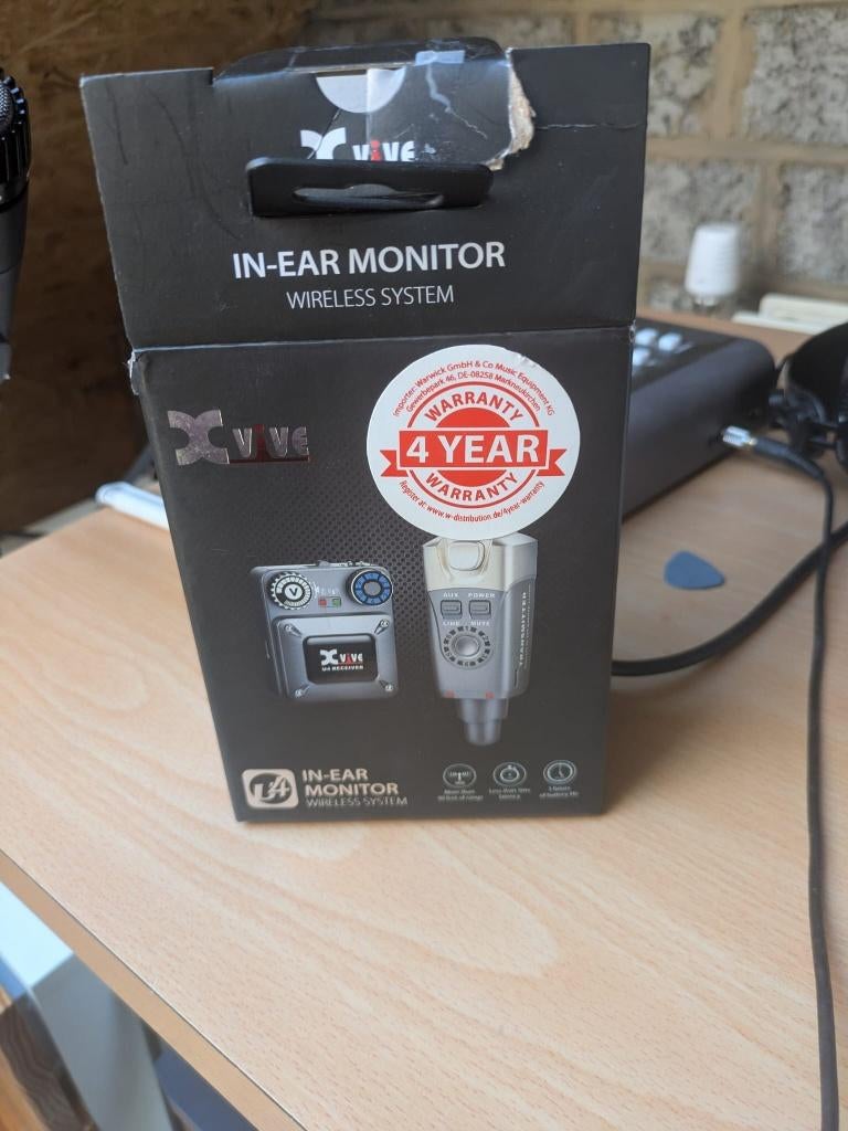 Xvive U4 draadloos in-ear monitorsysteem, Muziek en Instrumenten, Ophalen of Verzenden, Nieuw, Overige typen