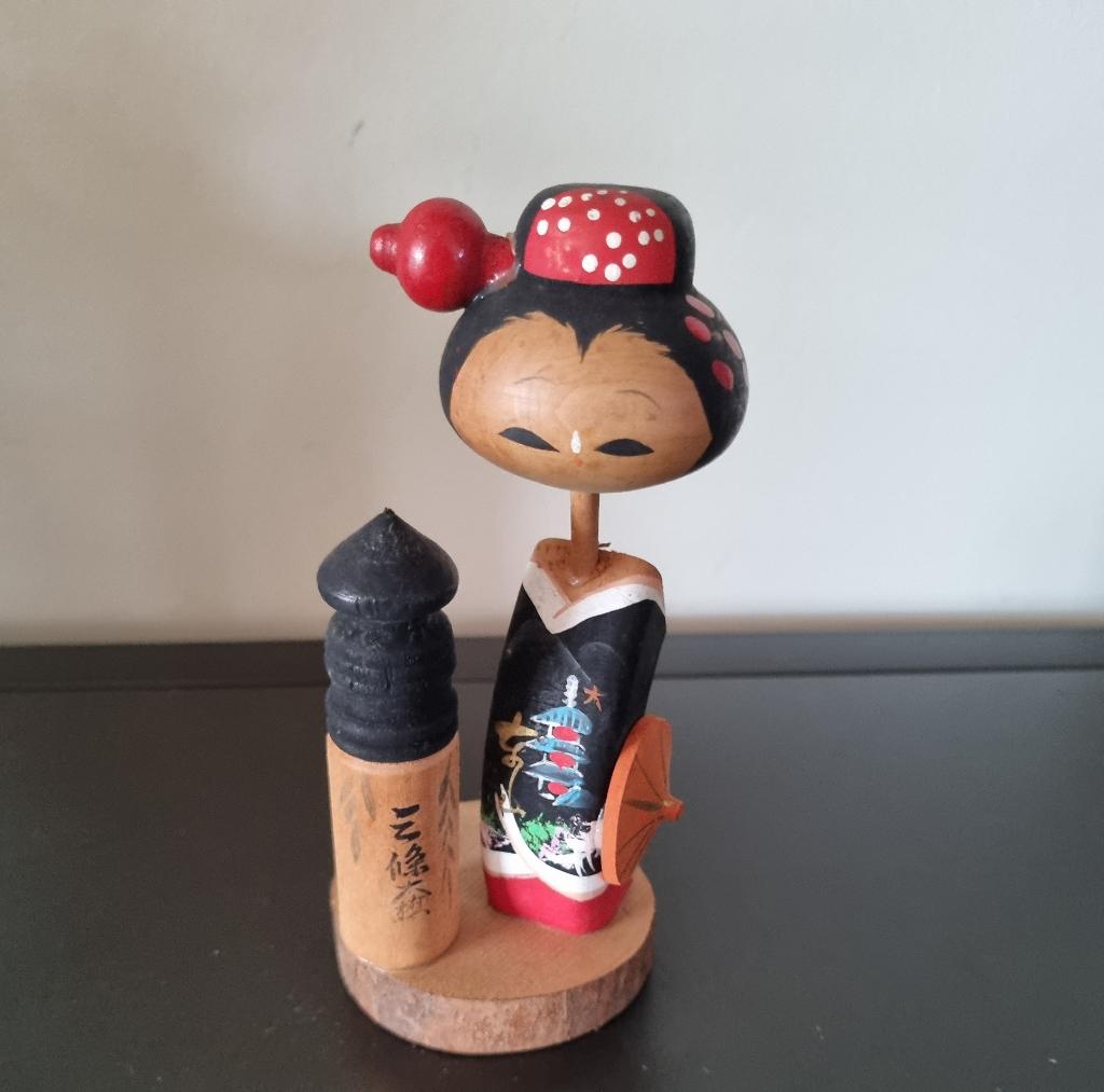Joli Sosaku Kokeshi, Antiquités & Art, Art | Art non-occidental, Envoi