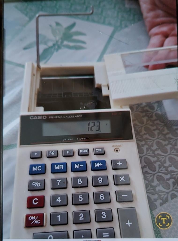 Machine à calculer vintech imprimante portative  va sur pile, Ophalen of Verzenden
