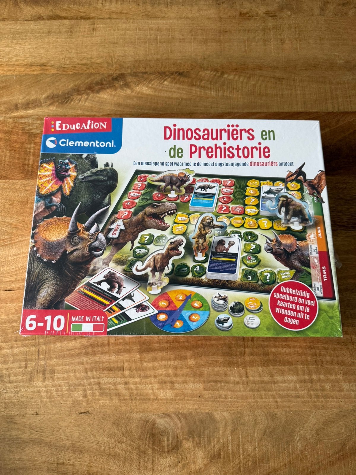 Clementini Dinosauriërs en de Prehistorie bordspel, Ophalen of Verzenden, Nieuw
