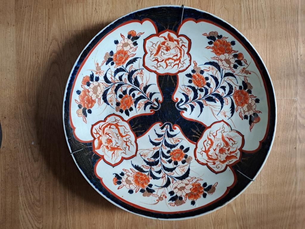 19de Eeuwse Imari schotel, Ophalen