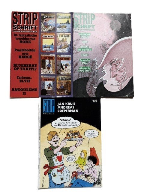 Andreas Stripschrift 3x (181 + 198/199 + 287), Boeken, Gelezen, Ophalen of Verzenden, Andreas, Meerdere stripboeken