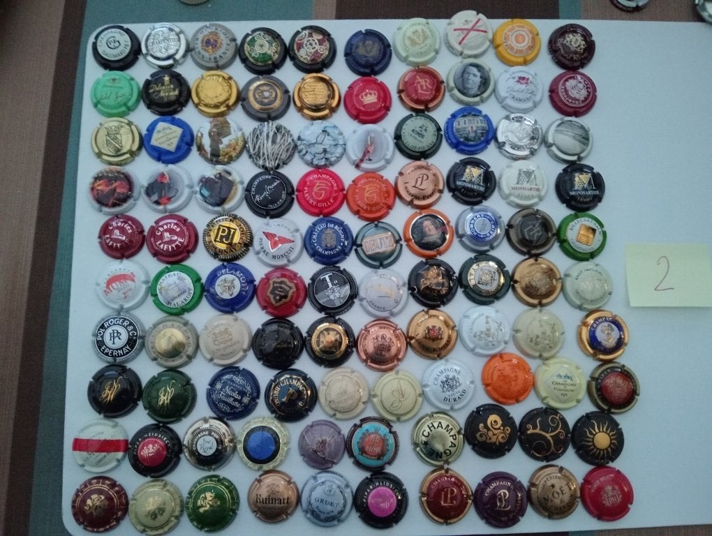 Champagnecapsules, Collections, Enlèvement ou Envoi, Utilisé