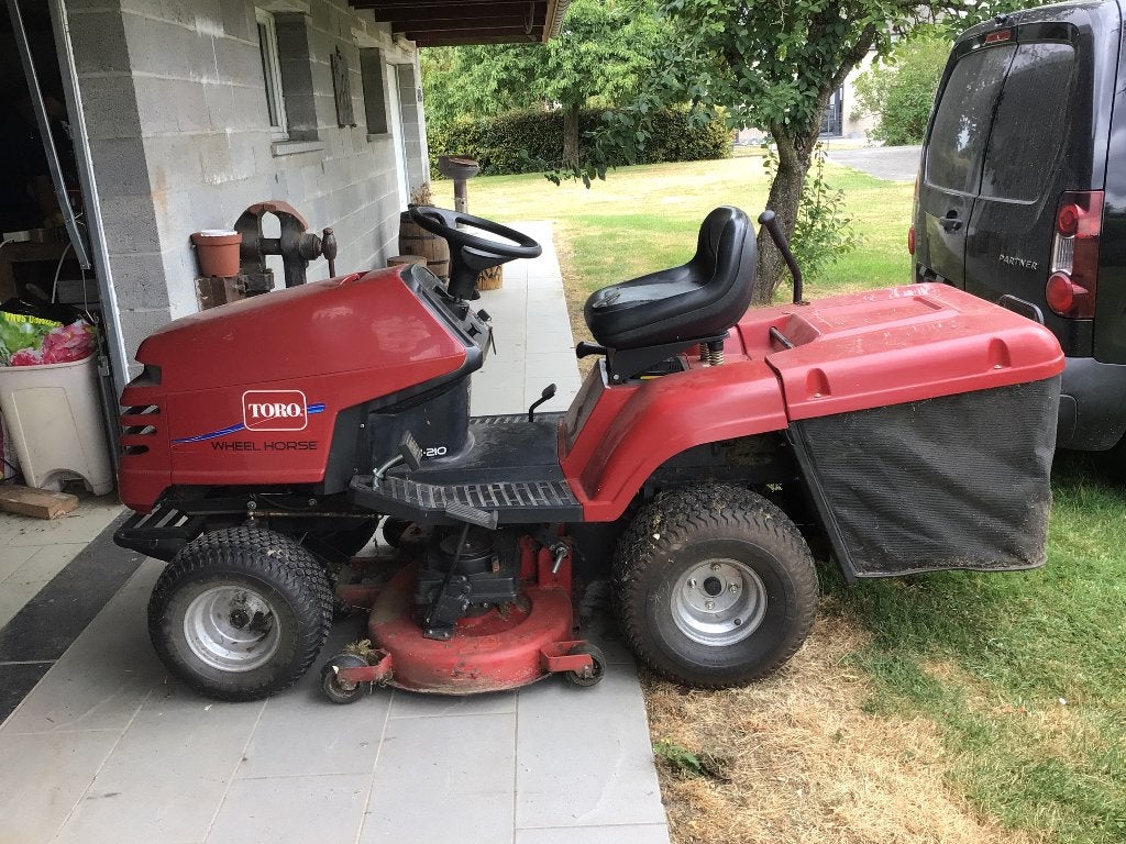 Tracteur tondeuse Toro Wheel Horse, Tuin en Terras, Grasmaaiers, Gebruikt, Benzine-grasmaaier, 50 cm of meer, Elektrische starter