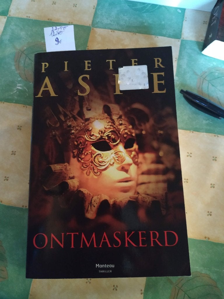 pieter aspe "ontmaskerd" nieuw leesboek, Boeken, Ophalen of Verzenden