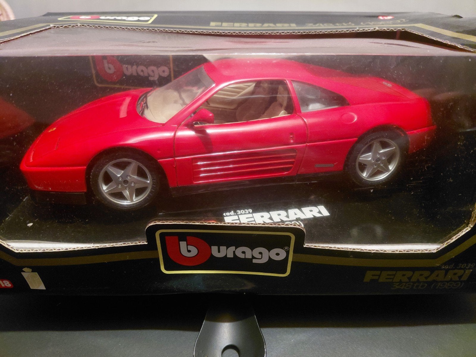 Burago - Ferrari 348, Hobby & Loisirs créatifs, Enlèvement ou Envoi, Burago