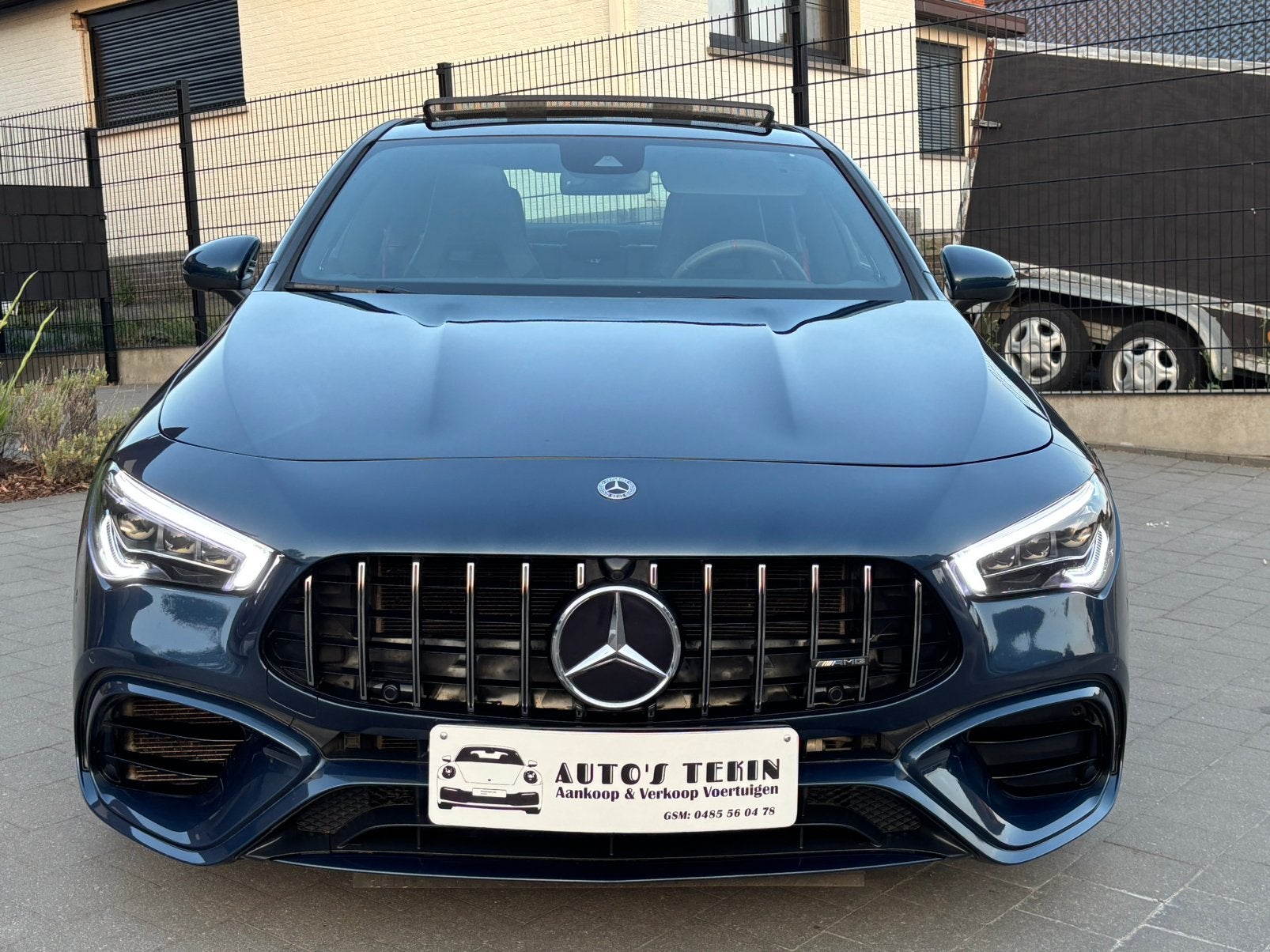 Mercedes CLA 45 S AMG Pano, Burmster *421 ch* | garantie, Autos, Euro 6, Entreprise, Entretenue par le concessionnaire, Noir