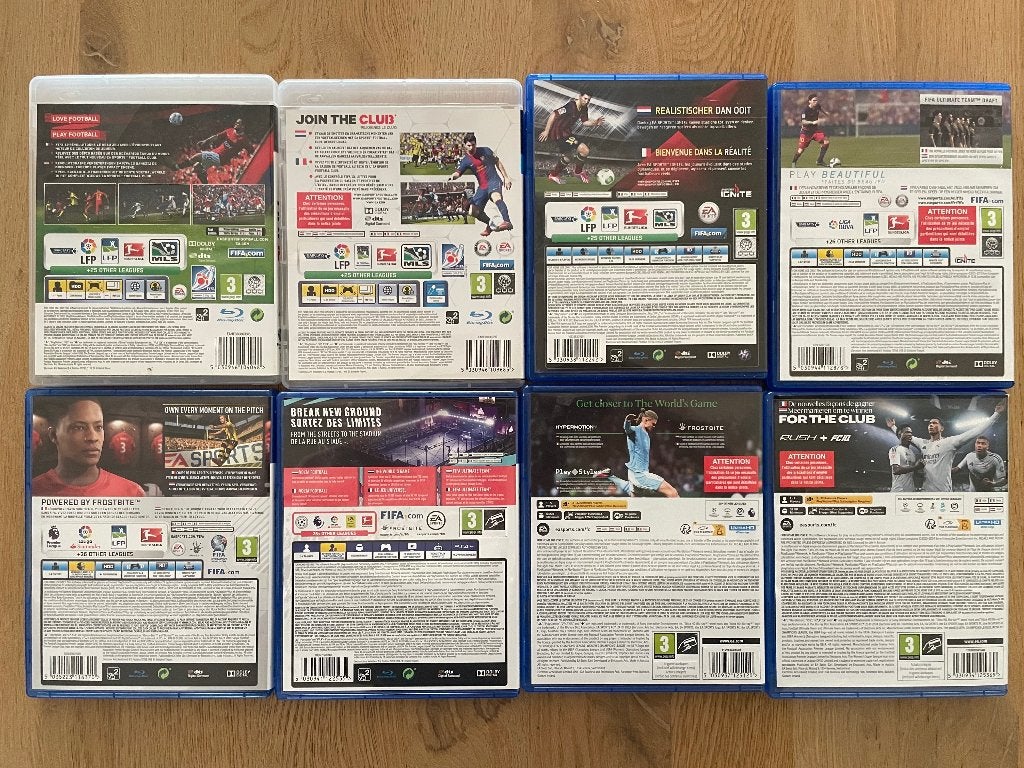 Collection FIFA pour PlayStation, Enlèvement ou Envoi