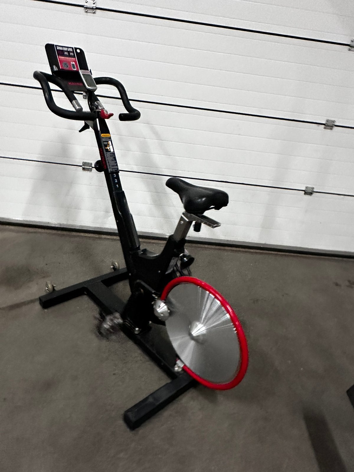 Keiser M3i Spinningbike met scherm, Ophalen, Gebruikt