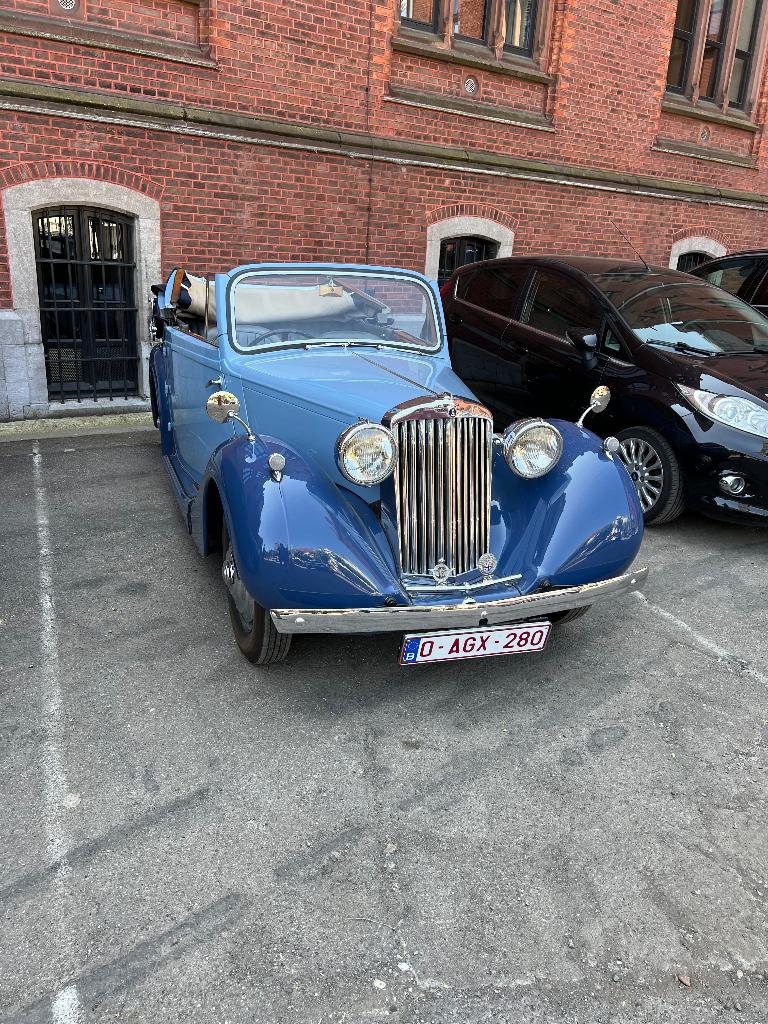 Prachtige Sunbeam Talbot 1938, Autos, Oldtimers & Ancêtres, Cuir, Autres marques, Achat, Cabriolet
