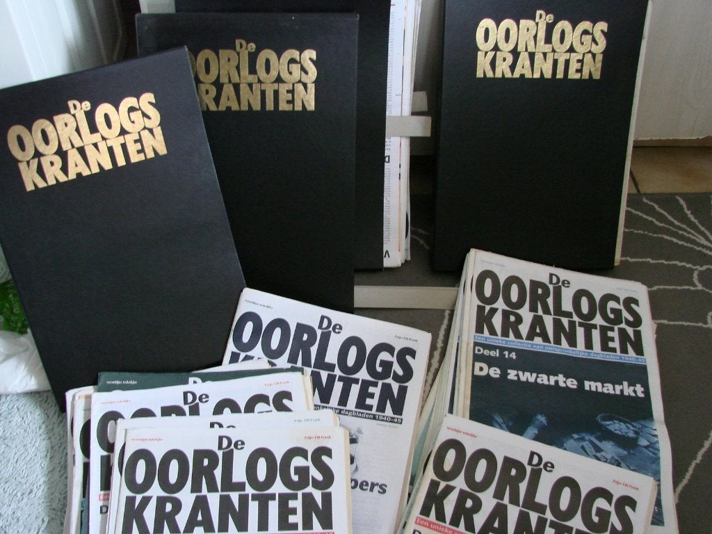 verzameling oorlogskranten WOII, Verzamelen, Ophalen, Landmacht, Boek of Tijdschrift