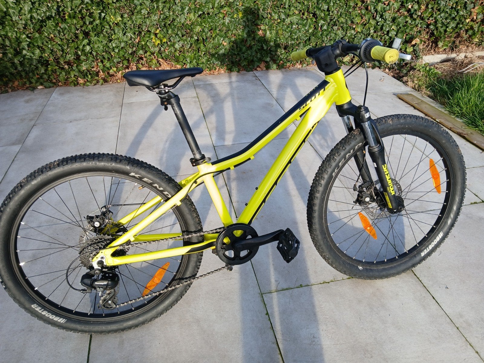 Mtb Scott scale 24 - yellow, Fietsen en Brommers, Ophalen, 24 inch, Versnellingen, Zo goed als nieuw