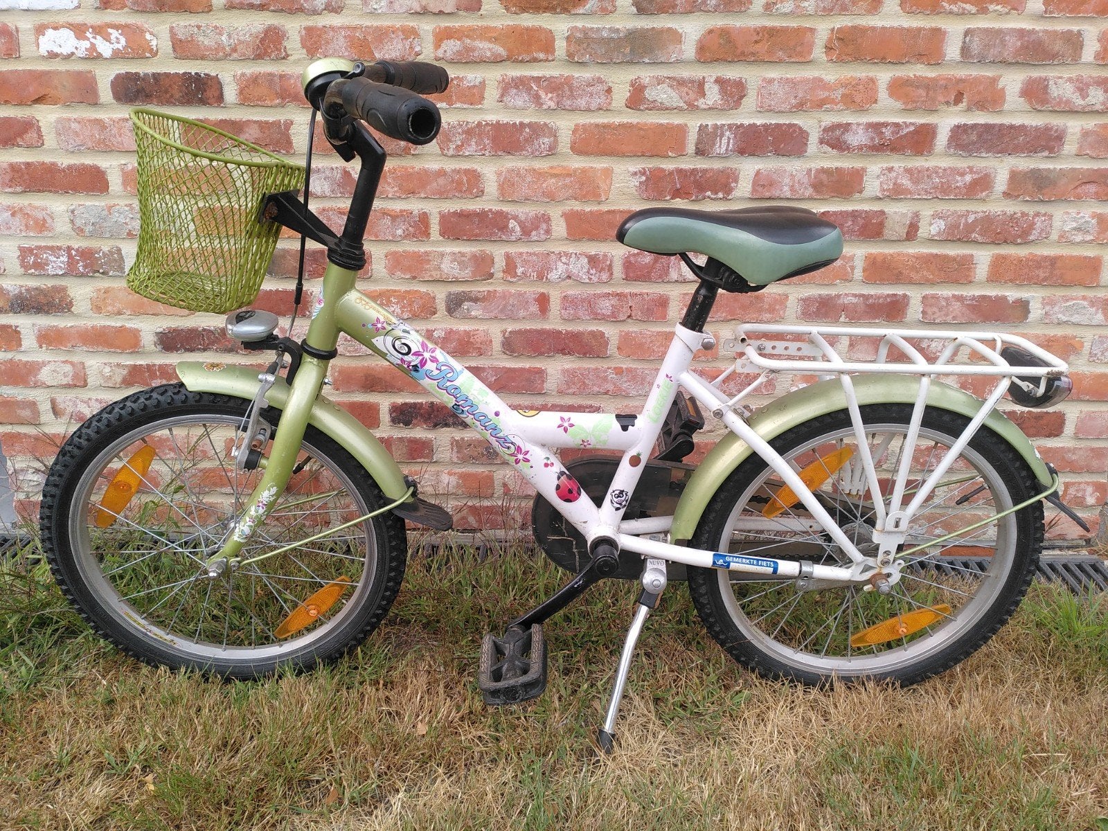 Kinderfiets 18 inch, Fietsen en Brommers, Ophalen, Terugtraprem, Loekie, 16 tot 20 inch