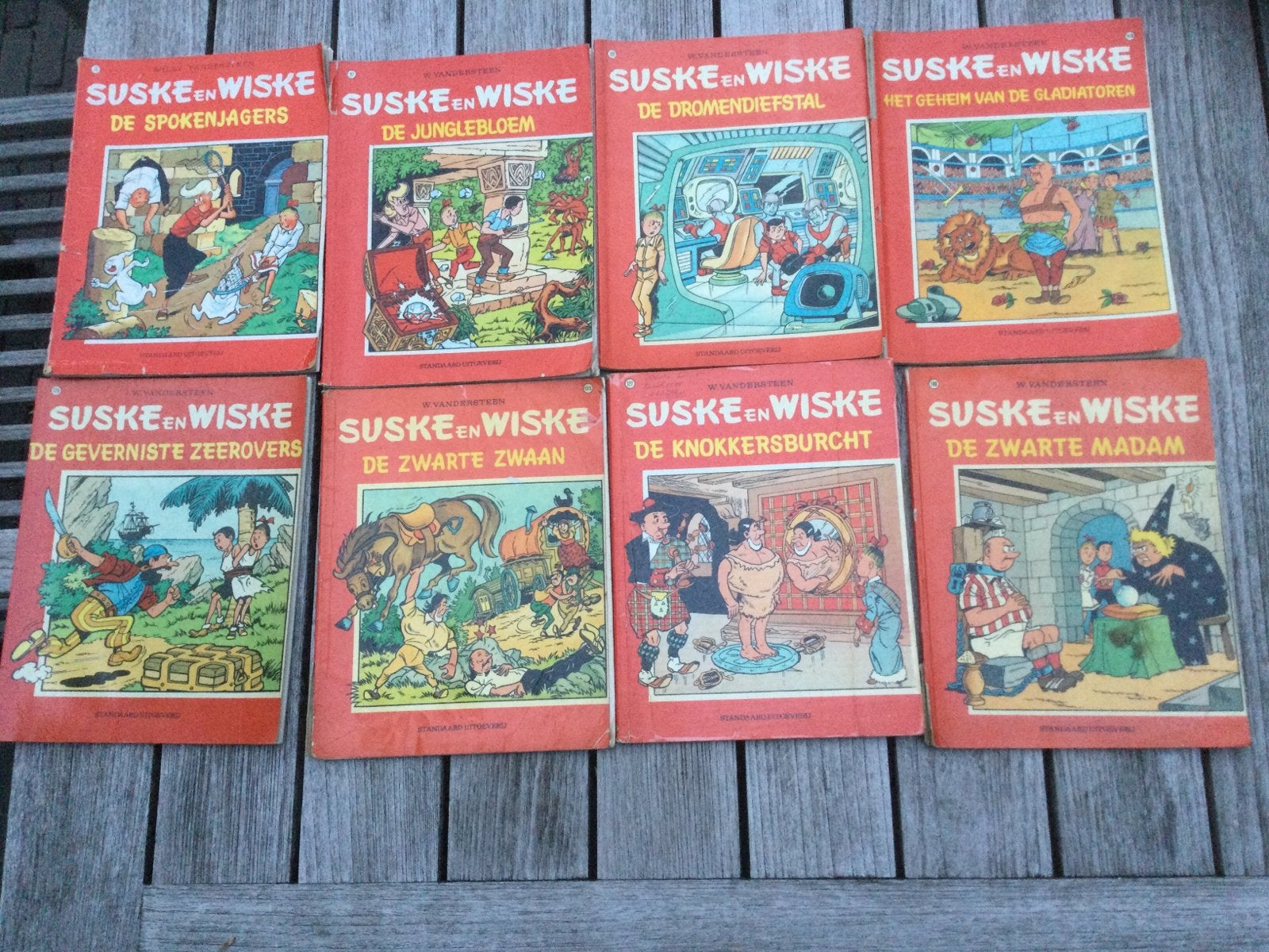 27 strips Suske en Wiske, Ophalen of Verzenden, Gelezen