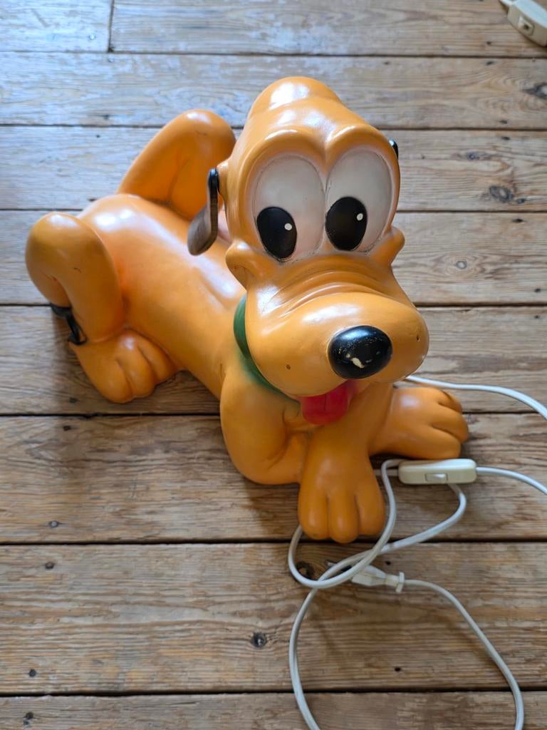 Pluto Disney plastic lamp gemaakt door het merk all, Ophalen of Verzenden