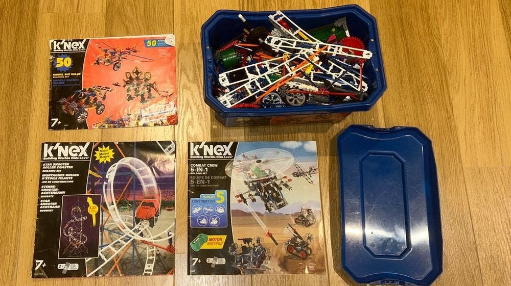 3 sets van K’nex, Enlèvement, Comme neuf